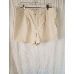 Women's A New Day Ivory Dress Shorts Size 14